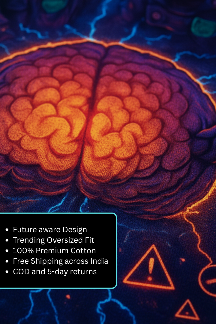 United We Think Oversized T-Shirt