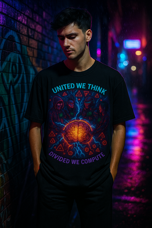 United We Think Oversized T-Shirt