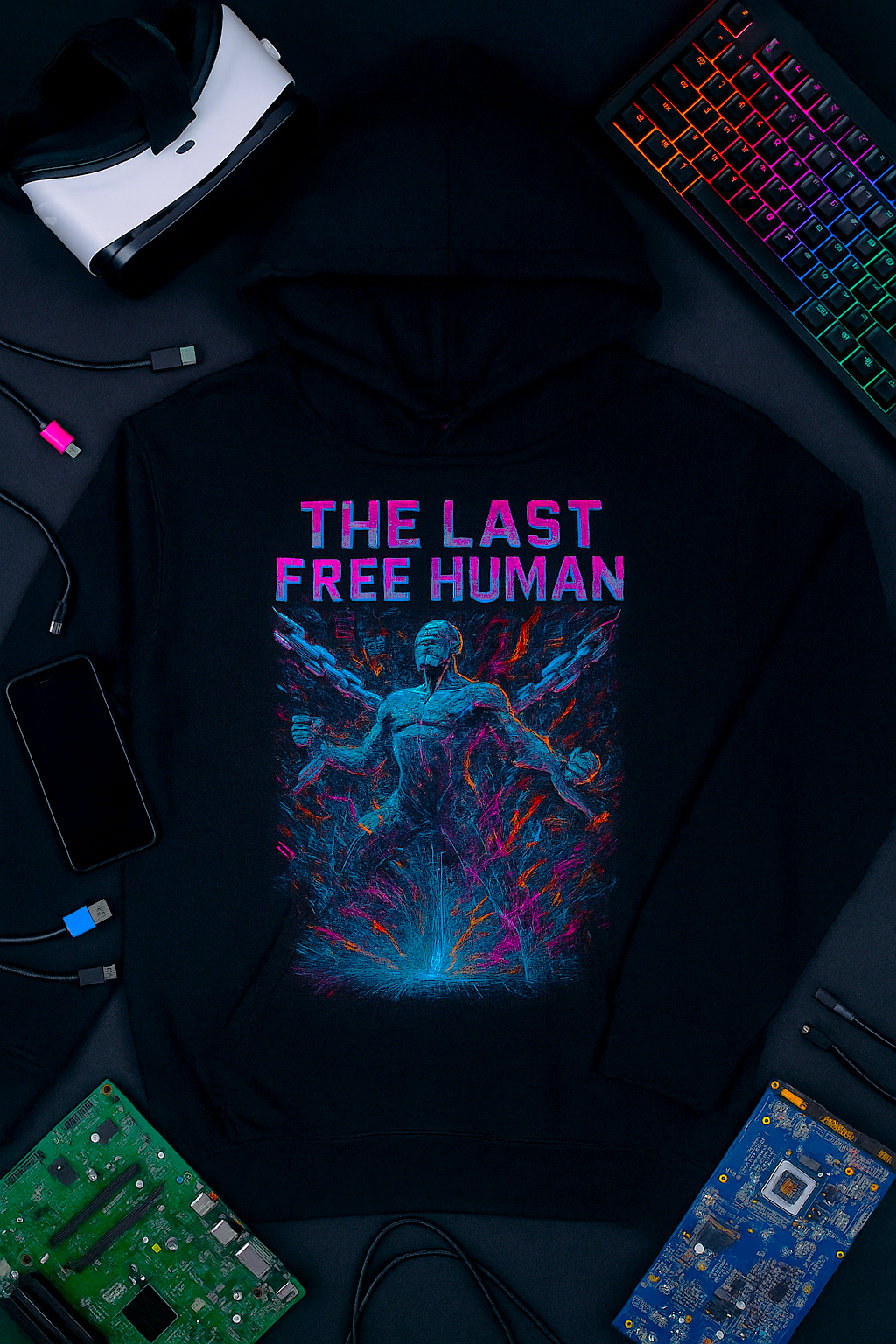 Last Free Human Hoodie