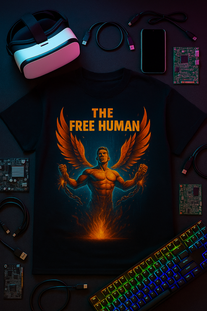 Free Human Oversized T-Shirt